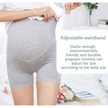 Καλοκαιρινό σορτς εγκυμοσύνης Plus μέγεθος Εσώρουχα ασφαλείας Γυναικεία παντελόνια κοιλιακούς που αναπνέουν Κολάν εγκύων Ρούχα