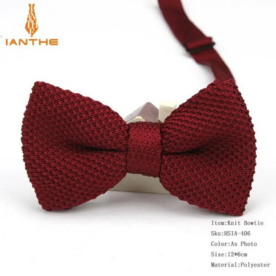 Нов стил, мъже, жени, плетена папийонка, регулируема пеперуда, двуетажна вратовръзка, папионка, дизайнерско плетиво, сватбена плетена папийонка