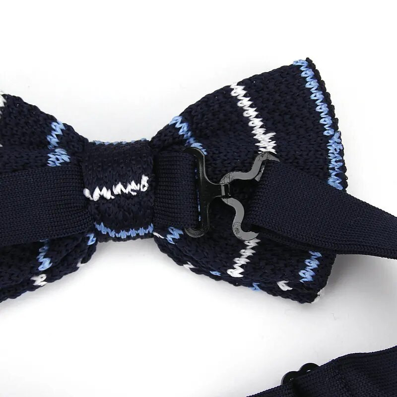 Нов стил, мъже, жени, плетена папийонка, регулируема пеперуда, двуетажна вратовръзка, папионка, дизайнерско плетиво, сватбена плетена папийонка