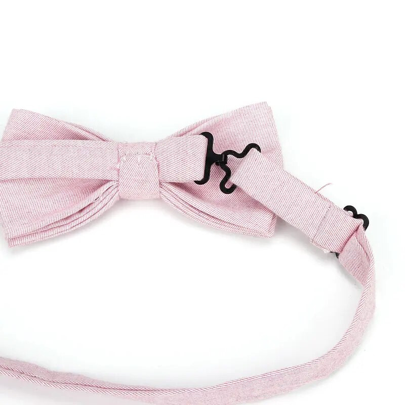 Nou-nouț bărbați modă papion bumbac fluture cravată roșu albastru roz solid copii papion smoking părinți copii funde fluture masculin