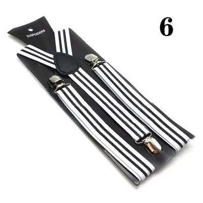 Divatos Vintage alkalmi csíkos felnőttek függő és csokornyakkendő készletek férfiaknak nőknek gyerekeknek rugalmas és állítható karácsonyi ajándék