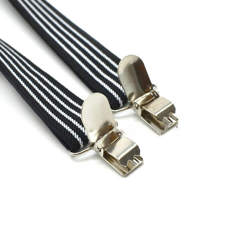 Divatos Vintage alkalmi csíkos felnőttek függő és csokornyakkendő készletek férfiaknak nőknek gyerekeknek rugalmas és állítható karácsonyi ajándék