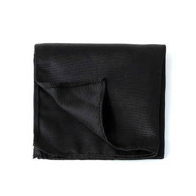 Batistă de înaltă calitate, pătrat de buzunar, 24 în dungi, în culori uni, pentru petrecere formală de afaceri, costum de nuntă, accesorii, performanță