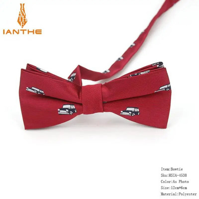 Potpuno novi stil muške leptir-mašne iz crtanih filmova za muškarce Poliester Jacquard leptir-mašna sa životinjama Vjenčana poslovna odijela Leptir-mašne Gravatas leptir