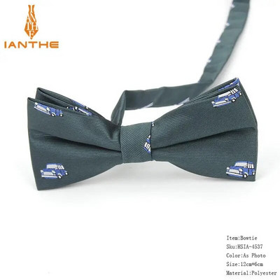 Potpuno novi stil muške leptir-mašne iz crtanih filmova za muškarce Poliester Jacquard leptir-mašna sa životinjama Vjenčana poslovna odijela Leptir-mašne Gravatas leptir