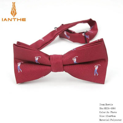 Potpuno novi stil muške leptir-mašne iz crtanih filmova za muškarce Poliester Jacquard leptir-mašna sa životinjama Vjenčana poslovna odijela Leptir-mašne Gravatas leptir