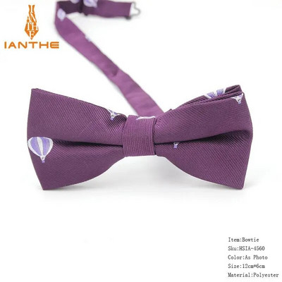 Potpuno novi stil muške leptir-mašne iz crtanih filmova za muškarce Poliester Jacquard leptir-mašna sa životinjama Vjenčana poslovna odijela Leptir-mašne Gravatas leptir