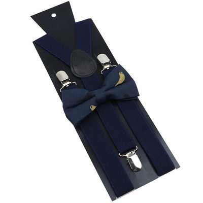 Seturi de bretele cu papion din bumbac, roșu vin, albastru, bretele elastice bărbați, femei, curele fluture, costum de nuntă, accesorii pentru fustă, cadou