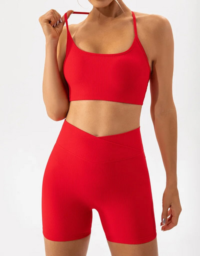 Set de yoga pentru femei 2023 Set de gimnastică LULU, frumusețe pentru spate, pantaloni scurți sport, haine pentru alergare, îmbrăcăminte pentru gimnastică, costum sport atletic