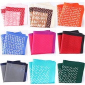 Tailor Smith 100 % šilko margintas kišeninis kvadratas Naujas mados trikampis išgalvotas stilius nosinė Prabangus vyriškas Populiarus rankinės aksesuaras