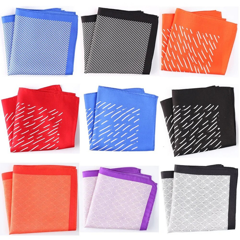 Tailor Smith 100 % šilko margintas kišeninis kvadratas Naujas mados trikampis išgalvotas stilius nosinė Prabangus vyriškas Populiarus rankinės aksesuaras