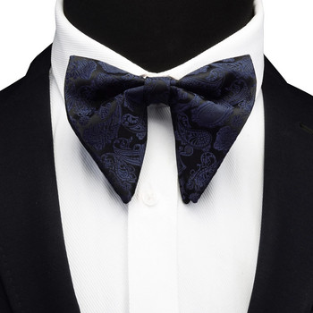 GUSLESON Fashion Paisley Папийонка за мъже, жени, класическа голяма папийонка за парти, сватба, панделка, възрастни мъжки папийонки, вратовръзки, червена вратовръзка