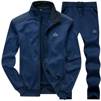 Trening pentru bărbați supradimensionat, 6XL, costum de jogging, broderie, pulovere, costum, îmbrăcăminte sport pentru bărbați, costume pentru bărbați, costum de gimnastică, A0F3688