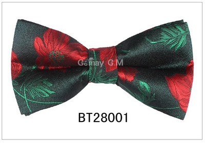 Ανδρικό παπιγιόν Κλασικό πουκάμισο παπιγιόν για άντρες Επαγγελματικός γάμος παπιγιόν για ενήλικες Floral παπιγιόν κοστούμια πεταλούδας Cravats παπιγιόν