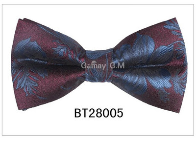 Ανδρικό παπιγιόν Κλασικό πουκάμισο παπιγιόν για άντρες Επαγγελματικός γάμος παπιγιόν για ενήλικες Floral παπιγιόν κοστούμια πεταλούδας Cravats παπιγιόν