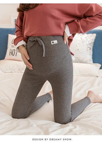 Тесни ежедневни панталони за бременни ластик с висока талия спортни дрехи за бременни фитнес панталони за бременни