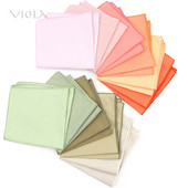 Culoare nouă, verde, roz, portocaliu, carouri dublu, din bumbac solid, batistă pentru bărbați, pătrat de buzunar, cadou de nuntă, accesoriu de petrecere