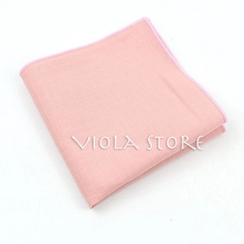 Нов цвят зелено розово оранжево двустранно карирано плътна памучна носна кърпичка Мъжки джобен квадрат сватбен подарък парти аксесоар