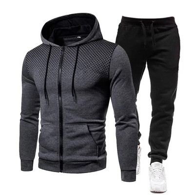 2024 Seturi pentru bărbați Hanorace+pantaloni Costume sportive de toamnă și iarnă Hanorace casual Trening Îmbrăcăminte sport Logo personalizat