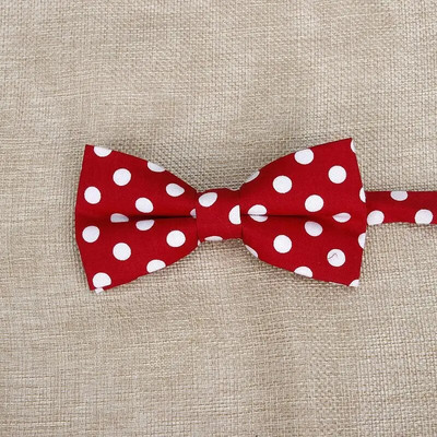 Karšti nauji vyriški peteliškės kaklaraiščiai Klasikiniai taškeliai peteliškės vestuvių vakarėliui Mada Atsitiktinis vyras Verslo taškeliai peteliškės Cravat