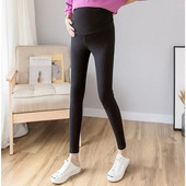 Tavaszi ősz Állítható Női Nadrág Terhes Női Leggings Terhesség Függőleges Csíkos nadrágok Nagy méretű kismama ruhák