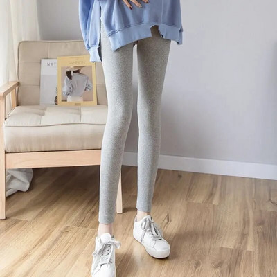 Tavaszi ősz Állítható Női Nadrág Terhes Női Leggings Terhesség Függőleges Csíkos nadrágok Nagy méretű kismama ruhák