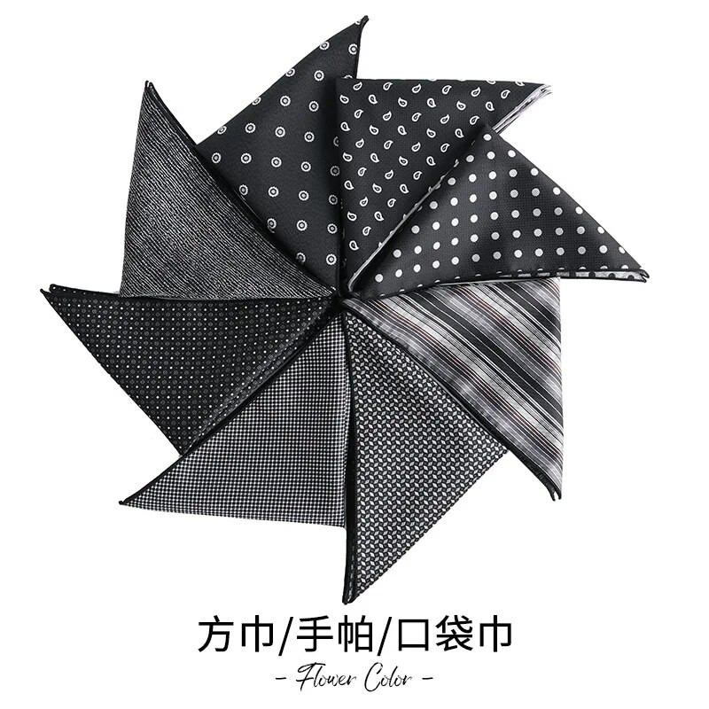 Vyriška nosinė Mikropluošto šilko kišeninis kvadratinis kaklaraištis vestuvių vakarėliui Verslo vyriškas kostiumas Moteriška suknelė Kišeninis kvadratinis rankšluostis