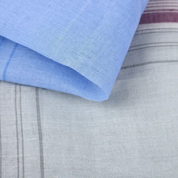 Квадратни карирани носни кърпи на райе Мъжки класически ретро джобни памучни кърпи за сватбено тържество 37*37 см произволни