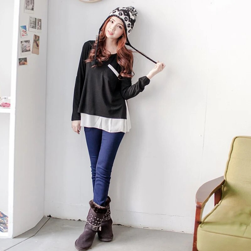 Emotion Moms Haine de maternitate Topuri de alăptare cu mâneci lungi Haine postpartum pentru femei însărcinate care alăptează Tricou