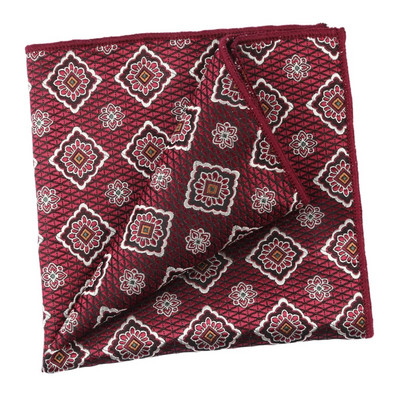 Linbaiway rupčić za muška odijela Pocket Square Poslovni klasični tiskani ručnik za prsa Hanky za svadbene zabave Džepni ručnici