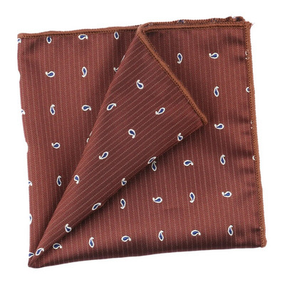 Linbaiway rupčić za muška odijela Pocket Square Poslovni klasični tiskani ručnik za prsa Hanky za svadbene zabave Džepni ručnici