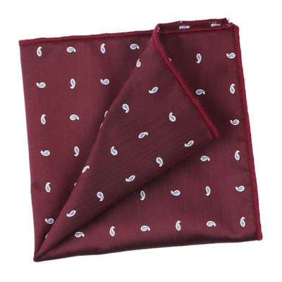 Linbaiway rupčić za muška odijela Pocket Square Poslovni klasični tiskani ručnik za prsa Hanky za svadbene zabave Džepni ručnici