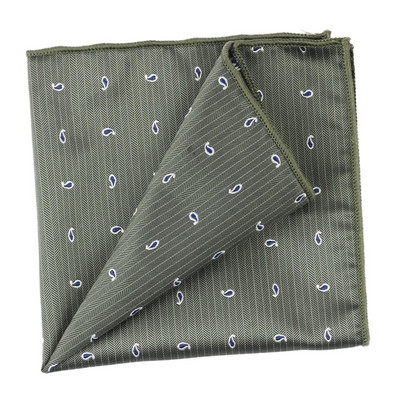 Linbaiway rupčić za muška odijela Pocket Square Poslovni klasični tiskani ručnik za prsa Hanky za svadbene zabave Džepni ručnici