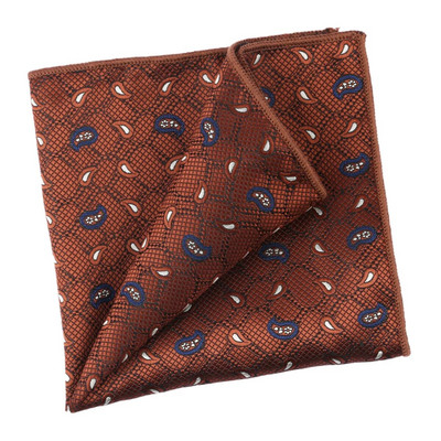 Linbaiway rupčić za muška odijela Pocket Square Poslovni klasični tiskani ručnik za prsa Hanky za svadbene zabave Džepni ručnici