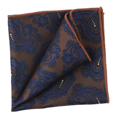 Linbaiway rupčić za muška odijela Pocket Square Poslovni klasični tiskani ručnik za prsa Hanky za svadbene zabave Džepni ručnici