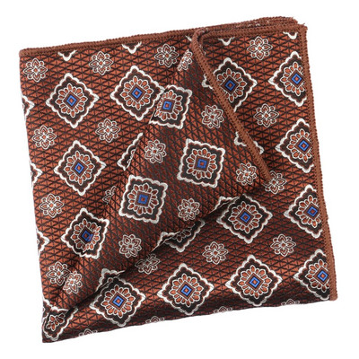 Linbaiway rupčić za muška odijela Pocket Square Poslovni klasični tiskani ručnik za prsa Hanky za svadbene zabave Džepni ručnici