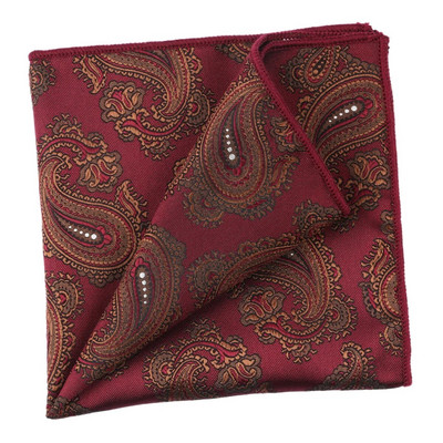Linbaiway rupčić za muška odijela Pocket Square Poslovni klasični tiskani ručnik za prsa Hanky za svadbene zabave Džepni ručnici