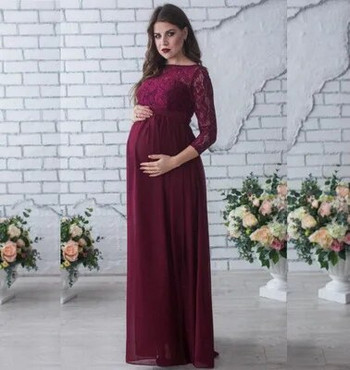Δαντέλα με βελονάκι Φόρεμα για φωτογραφία εγκυμοσύνης Φορέματα εγκυμοσύνης Φόρεμα Ζακέτα Φόρεμα εγκυμοσύνης Μακρύ φόρεμα