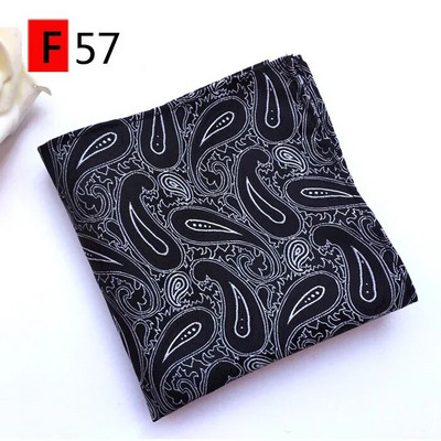 Bărbați de înaltă calitate Jacquard Paisley Grid Batista pentru costum Buzunar Esarfe Hakies Cadou popular transport gratuit 25CM