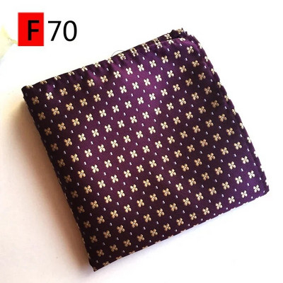 Bărbați de înaltă calitate Jacquard Paisley Grid Batista pentru costum Buzunar Esarfe Hakies Cadou popular transport gratuit 25CM