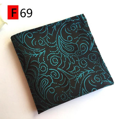 Bărbați de înaltă calitate Jacquard Paisley Grid Batista pentru costum Buzunar Esarfe Hakies Cadou popular transport gratuit 25CM