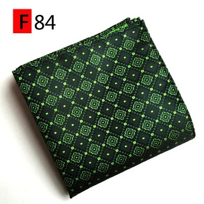 Bărbați de înaltă calitate Jacquard Paisley Grid Batista pentru costum Buzunar Esarfe Hakies Cadou popular transport gratuit 25CM