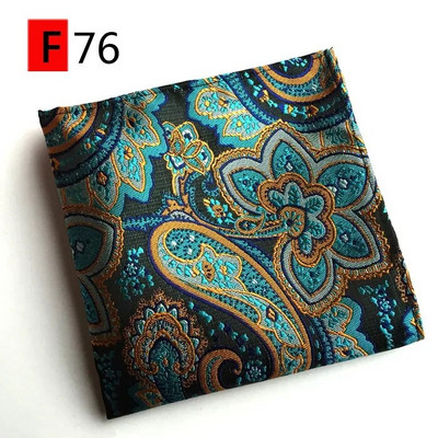 Bărbați de înaltă calitate Jacquard Paisley Grid Batista pentru costum Buzunar Esarfe Hakies Cadou popular transport gratuit 25CM