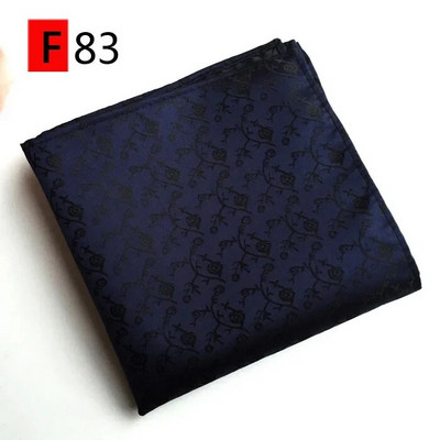 Bărbați de înaltă calitate Jacquard Paisley Grid Batista pentru costum Buzunar Esarfe Hakies Cadou popular transport gratuit 25CM