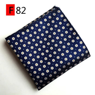 Bărbați de înaltă calitate Jacquard Paisley Grid Batista pentru costum Buzunar Esarfe Hakies Cadou popular transport gratuit 25CM