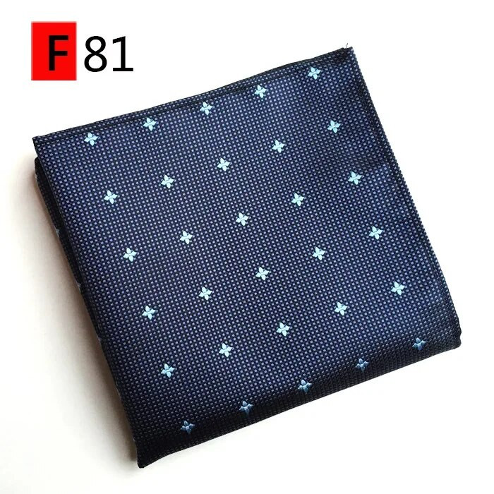 Bărbați de înaltă calitate Jacquard Paisley Grid Batista pentru costum Buzunar Esarfe Hakies Cadou popular transport gratuit 25CM