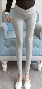 Pamut kismama leggings 2022 tavaszi nyár Alacsony derékú nadrágok terhes nőknek has szoptatós leggings kismama ruhák E0077