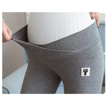 Памучни клинове за бременни 2022 Пролет Лято Панталони с ниска талия за бременни жени Коремни клинове за кърмачки Дрехи за бременни E0077