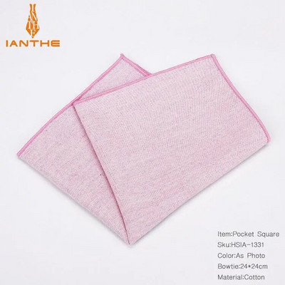 Costume clasice din bumbac de înaltă calitate 100% pătrat de buzunar solid 25cm*25cm Batiste cu dungi vintage pentru bărbați Piept prosop Hankies