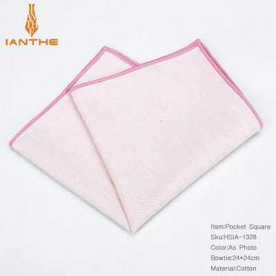 Costume clasice din bumbac de înaltă calitate 100% pătrat de buzunar solid 25cm*25cm Batiste cu dungi vintage pentru bărbați Piept prosop Hankies